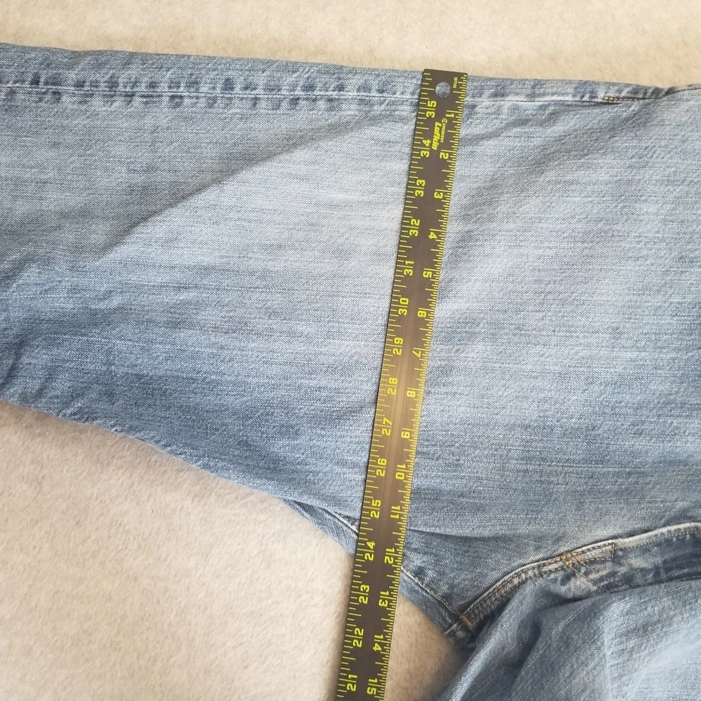 Polo Ralph Lauren Jeans Mens 38x30 Blue Hampton Relaxed Straight Classic